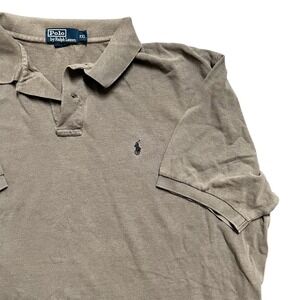 Polo by Ralph Lauren XXL Men's Polo‎ Shirt Classic Fit Brown Short Sleeve Casual